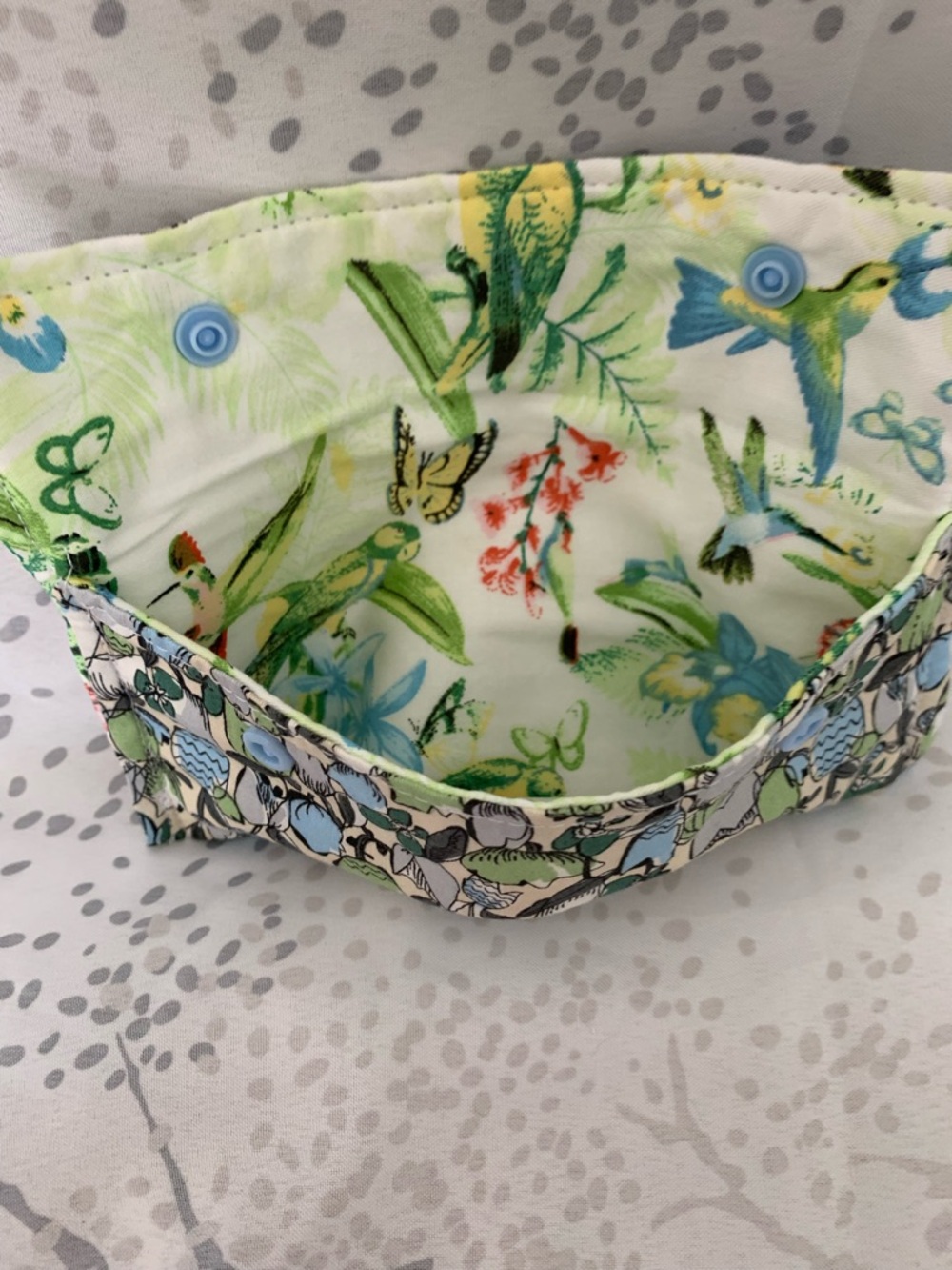 PatBen Decor , NWT , handmade  by me women's cosmetic lined bag - Picture 2 of 2